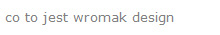  co to jest wromak design
